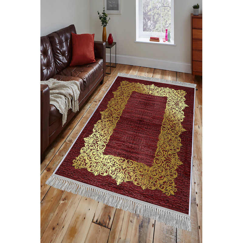Armentrout Floral Area Rug, Rectangle 140 x 220cm
