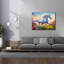  Art mural en toile, «Gallop Unicorn» par Dean Russo, 54 po x 40 po-1989517692