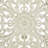 Wooden Handmade Intricately Carved Floral Beige Wall Decor with Mandala Design Set