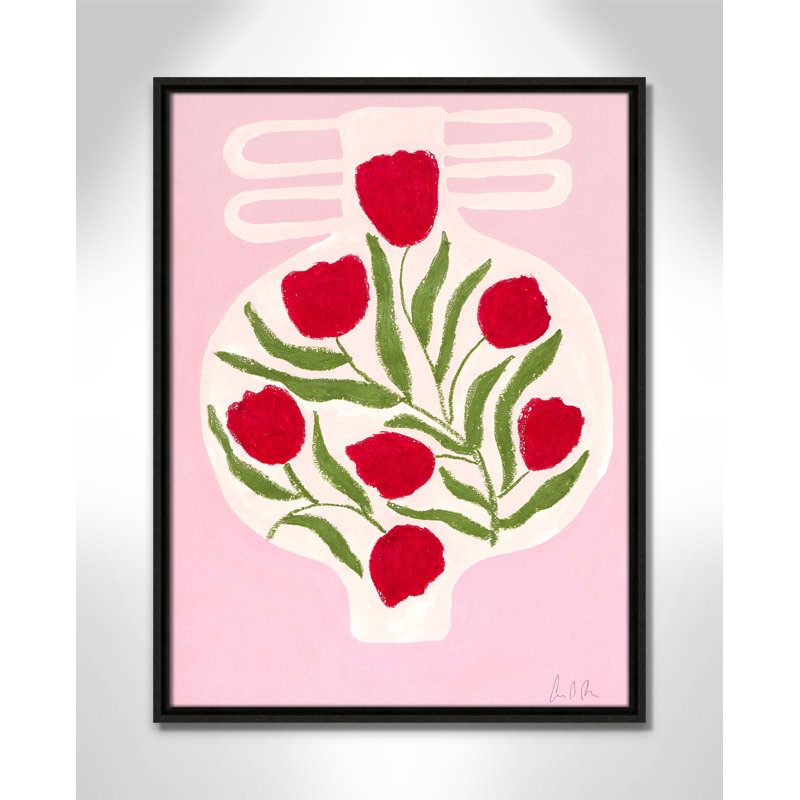 Impression de vase Colette n ° 02 par Camilla Bergqvist, Espresso, H 25,5 po x l 19,5 po