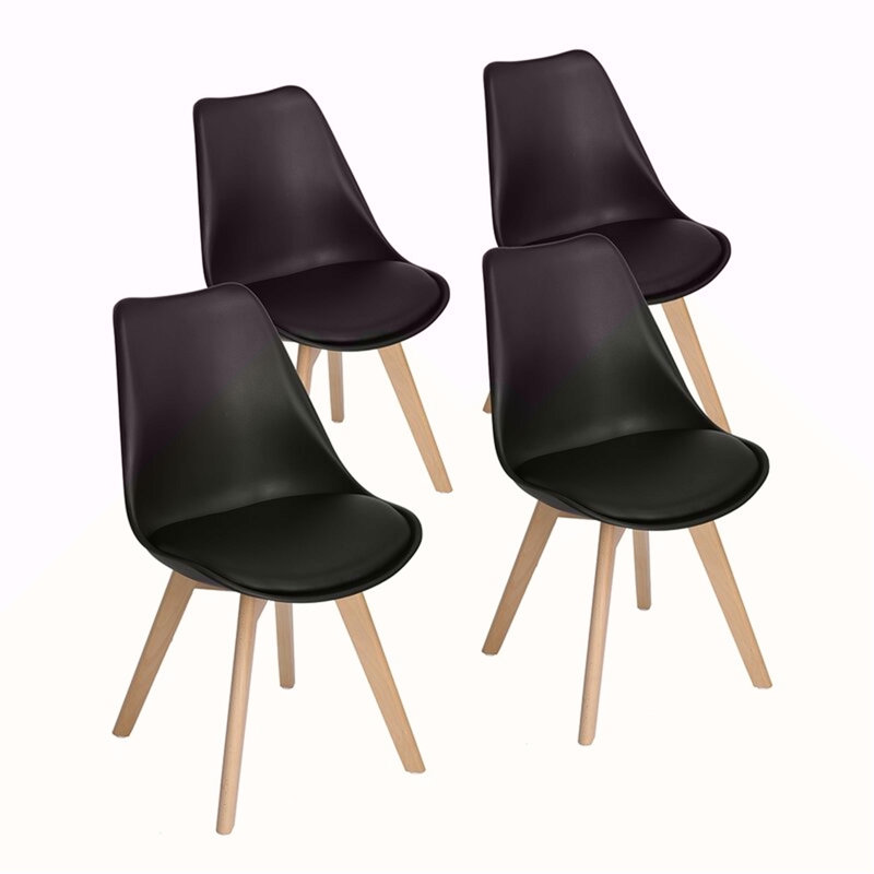 Chaise d'appoint Acushnet, Noir