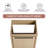 24'' Single Bathroom Vanity Base Without Top