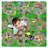 Sorbus 9-Piece Puzzle Play Foam Interlocking Tile Mat in Traffic Print