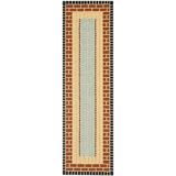 Bowden Hand Hooked Performance Geometric Rug