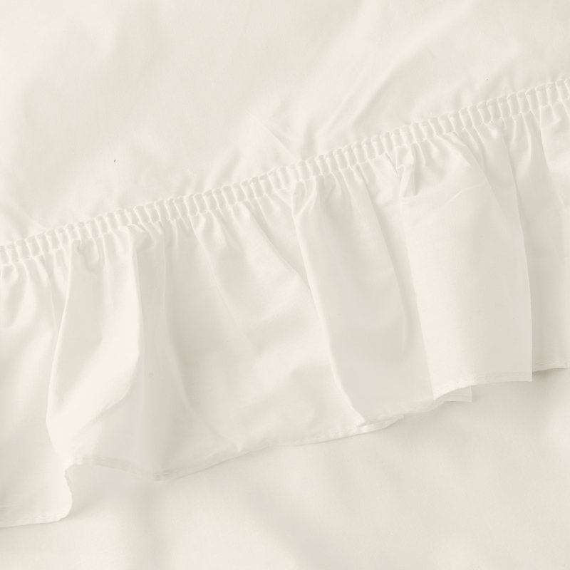 Paire de rideaux transparents avec passe-tringle Aashriya, Naturel, L 42 po x L 54 po