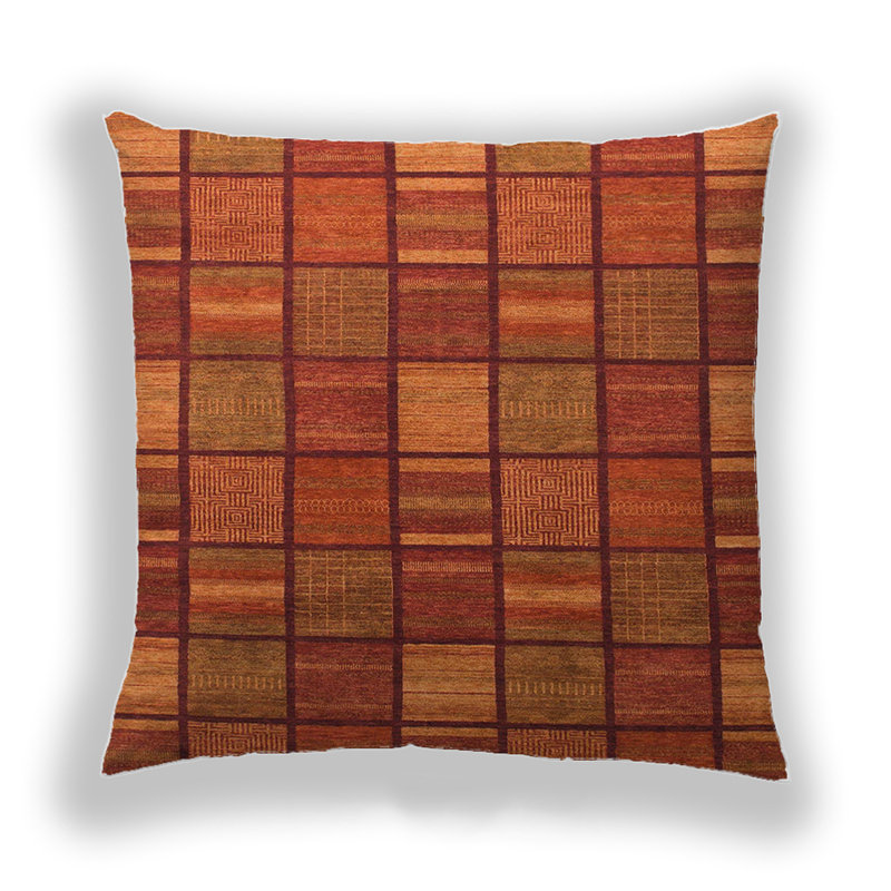 Reversible Throw Pillow, Microsuede