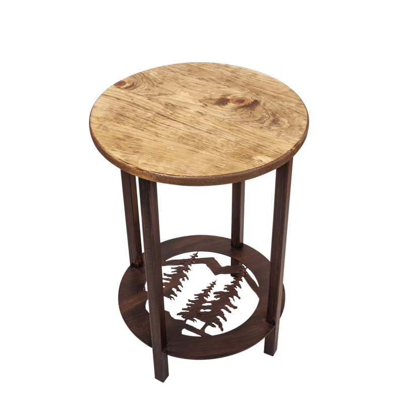 Table de bout avec rangement Harrigan