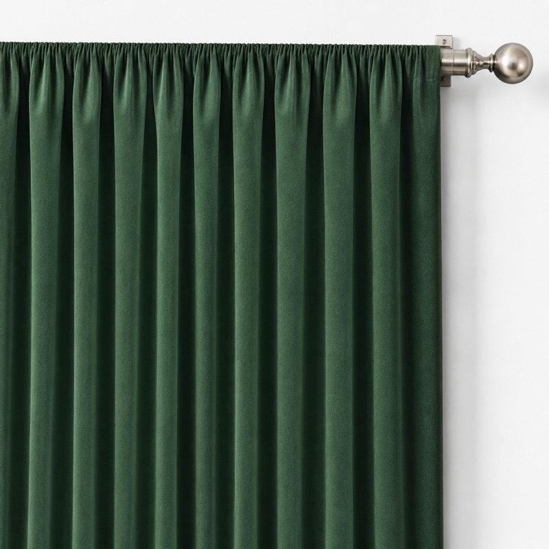 Solid Velvet | Velluto Fabric, Hunter