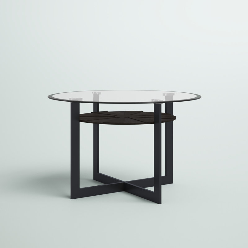 Table de salle à manger à tréteaux Rowlett