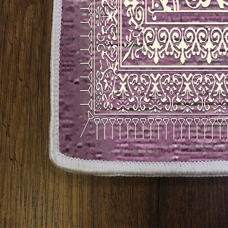 Elegant Hall Carpet, 31.5 x 78.7 inches | 100% Polyester, 0.4 inch Pile Height | Antibacterial, Non-Slip PVC Felt Dot Underside | Machine Washable, Durable Woven Design | Perfect for Entryways & Living Spaces