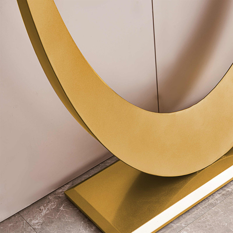 Maxxwell 47.24'' Console Table, Gold