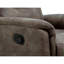 Fauteuil inclinable brun pivotant-1501240196