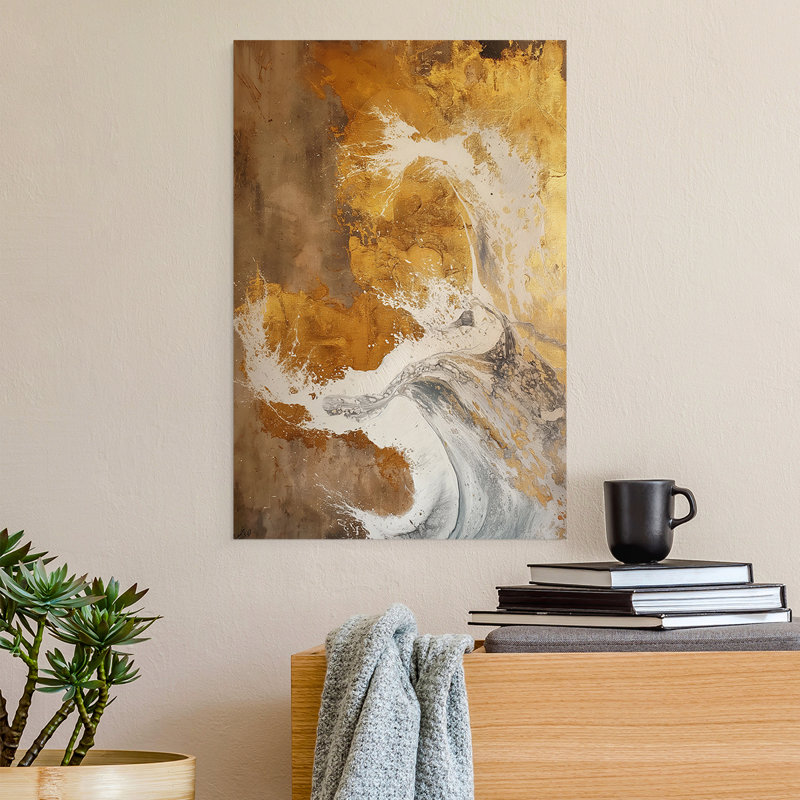 Série ABSTRACT CDXL III - Impression sur toile seulement - NON-CADRE, H 18 po x l 12 po