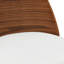 Tabouret de bar pivotant d'inspiration rétro avec structure en bois et revêtement en cuir-2022089533-2071930802