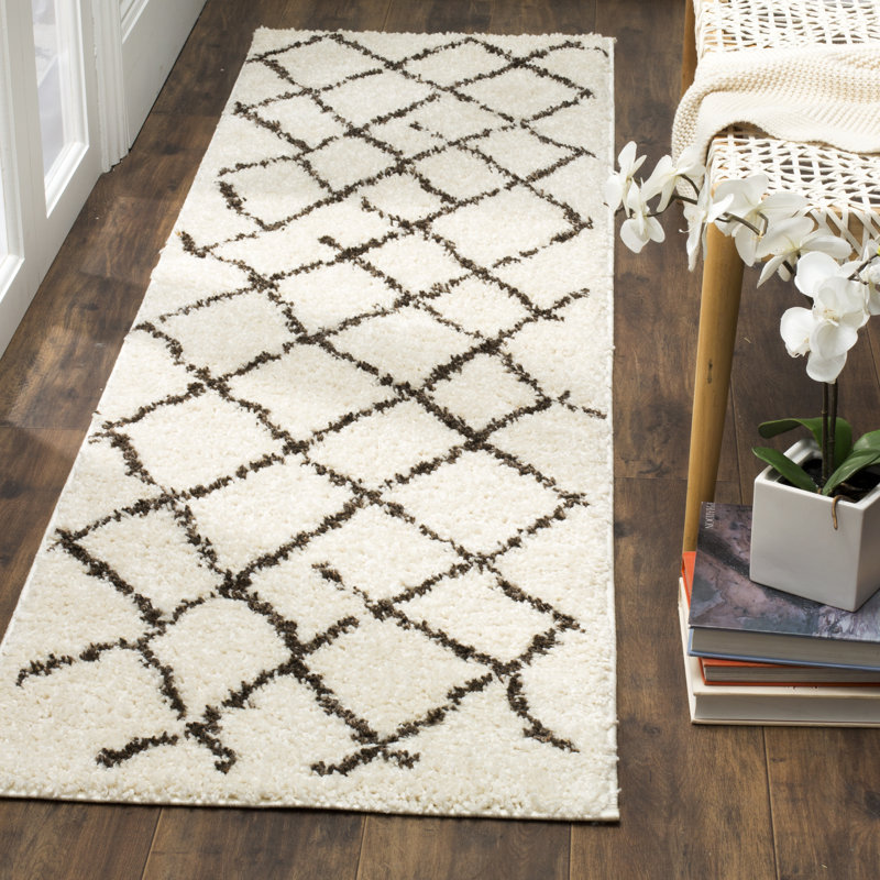 Sheffield Abstract Hand Woven Area Rug, Runner 69 x 244 cm