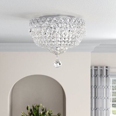 Plafonnier semi-encastré 4 lumières Stoltz
