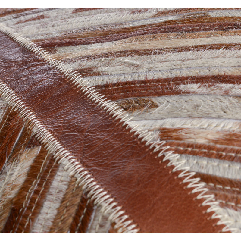 Coussin en cuir