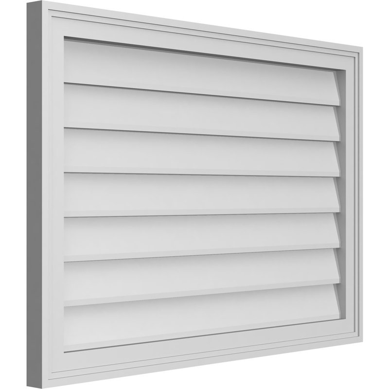 Cadre en brique, brun clair apprêté, H 24 po x l 34 po x P 1,5 po