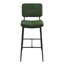 Yelton Upholstered Counter Stool with Metal Frame-1610370460