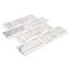Esplanade 13x13 Polished Thassos Marble Mosaic Tile