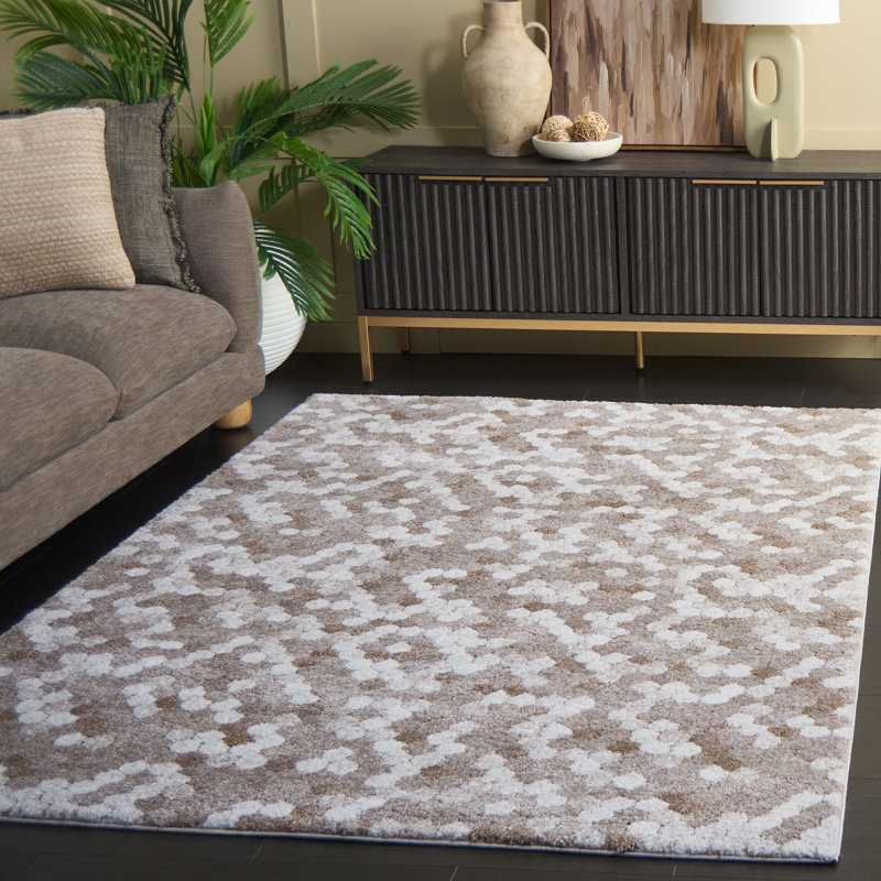 Tapis Northport Performance Abstract, Rectangle 5 pi 3 po x 7 pi 6 po