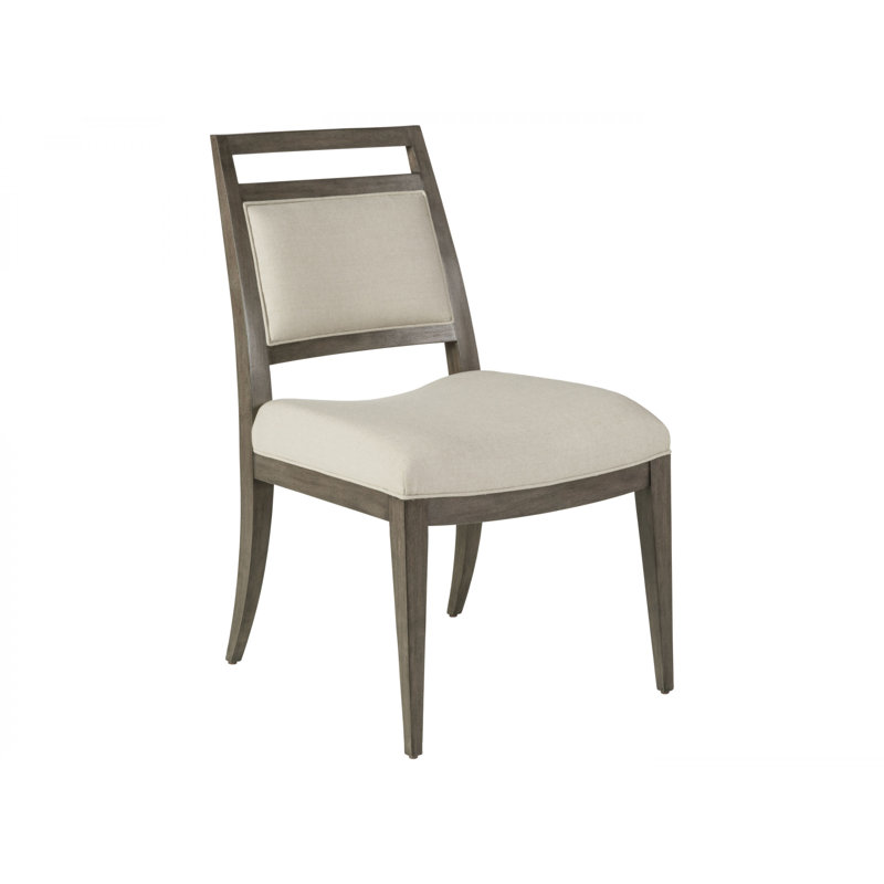 Cohesion Nico Upholstered Side Chair, Medium Brown