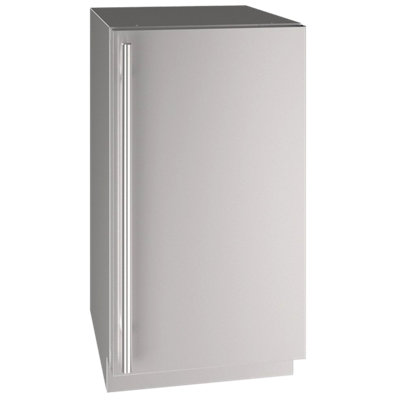HRE518 18 inch Refrigerator, Stainless Solid