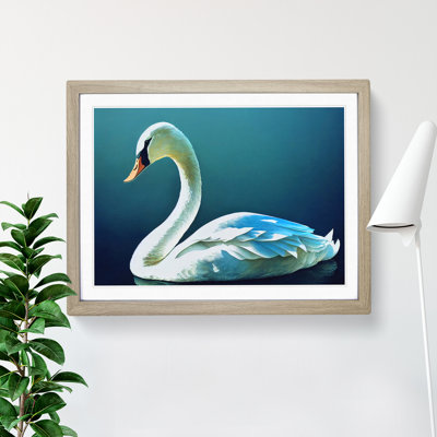 Swan - Single Picture Frame Print