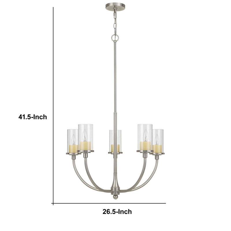 Lustre classique / traditionnel à 5 lumières Swanmore