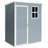 5 Ft X 3 Ft Outdoor Plastic Storage Shed With Floor,Black-119307123-119307126