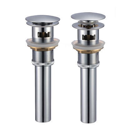2.6'' W Pop-Up Bathroom Sink Drain