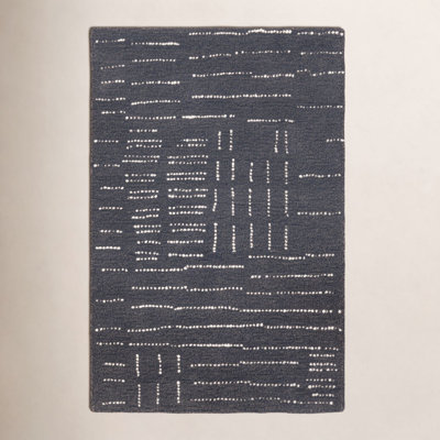 Ouzo Hand-Tufted Abstract Wool Rug
