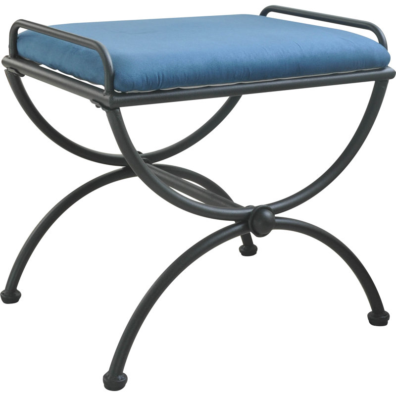 Tabouret de coiffeuse Blomberg, Indigo