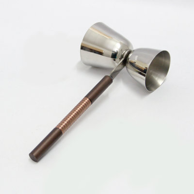  Jigger deux tons nickel