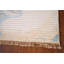 Tapis oriental rayé abstrait 3 x 5