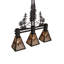 Luminaire suspendu linéaire pour îlot de cuisine 3 lumières Eckstein-637292889
