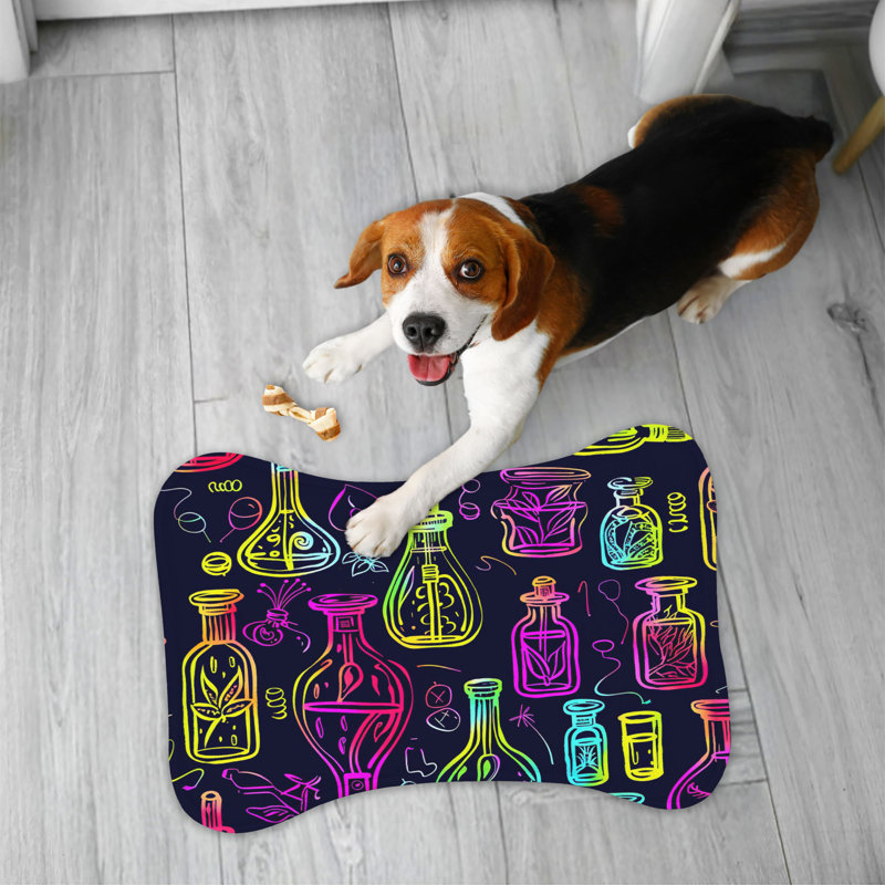 Radiant Spooks - 1 Piece Bone Shape Feeding Mat