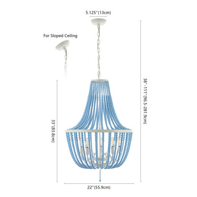 Tuckerton 5 - Light Unique/Statement Pendant
