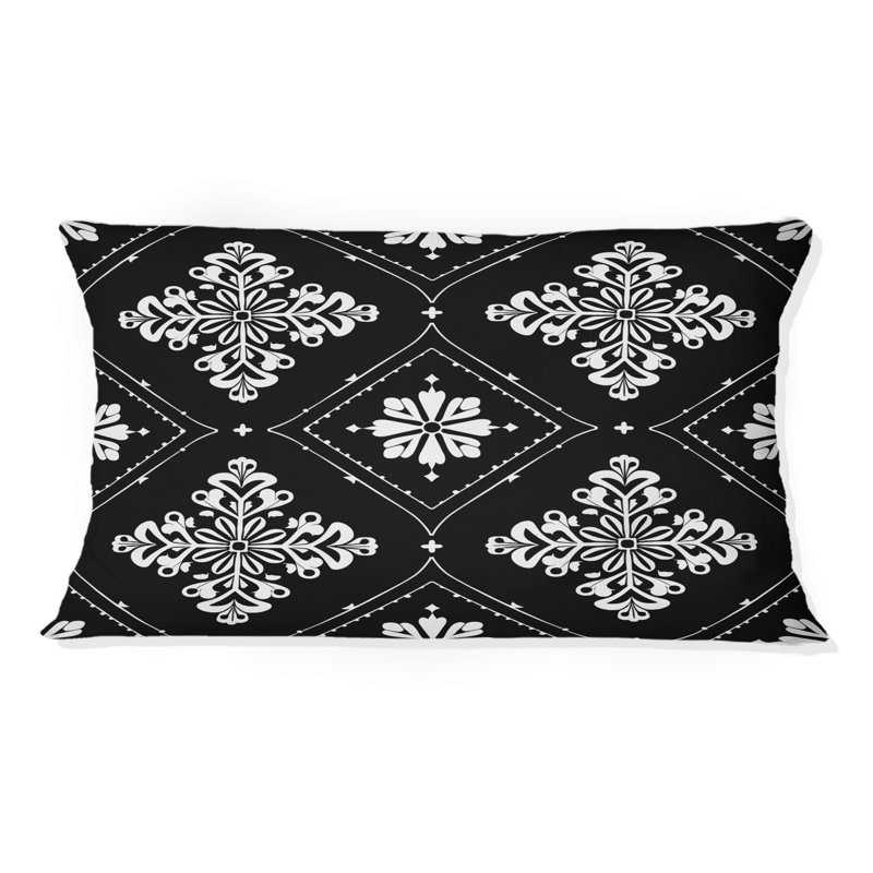 Coussin lombaire traditionnel White Black Diamond III