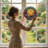 7.8"H Glowing Cross Stained Glass Window Panel-1489895645