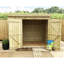 Klas Solid Wood Garden Shed-61298691