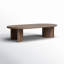 Paden Outdoor Coffee Table-Stained Toasted Brown-FSC