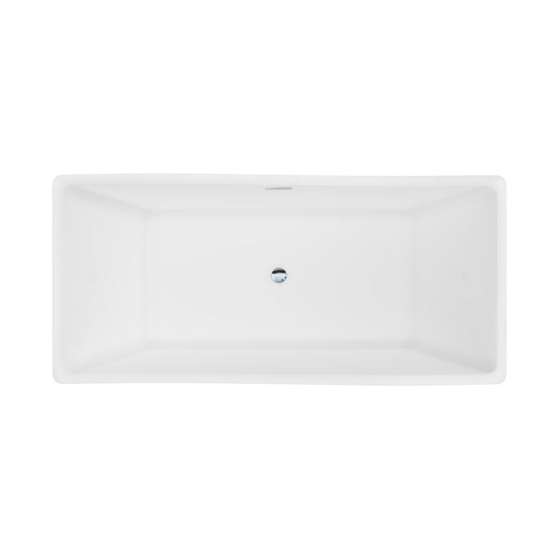 67'' x 31'' Soaking Acrylic Bathtub