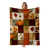 Patchwork d'automne citrouilles