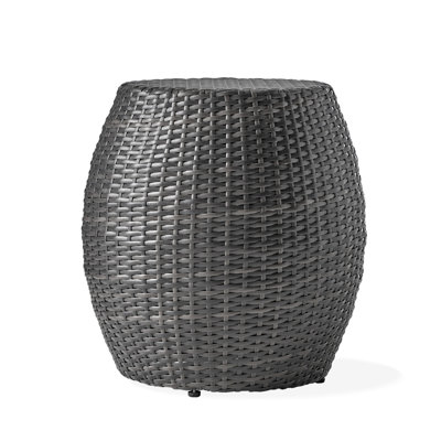 14.00" Wicker Outdoor Patio Side Table | Gift Idea