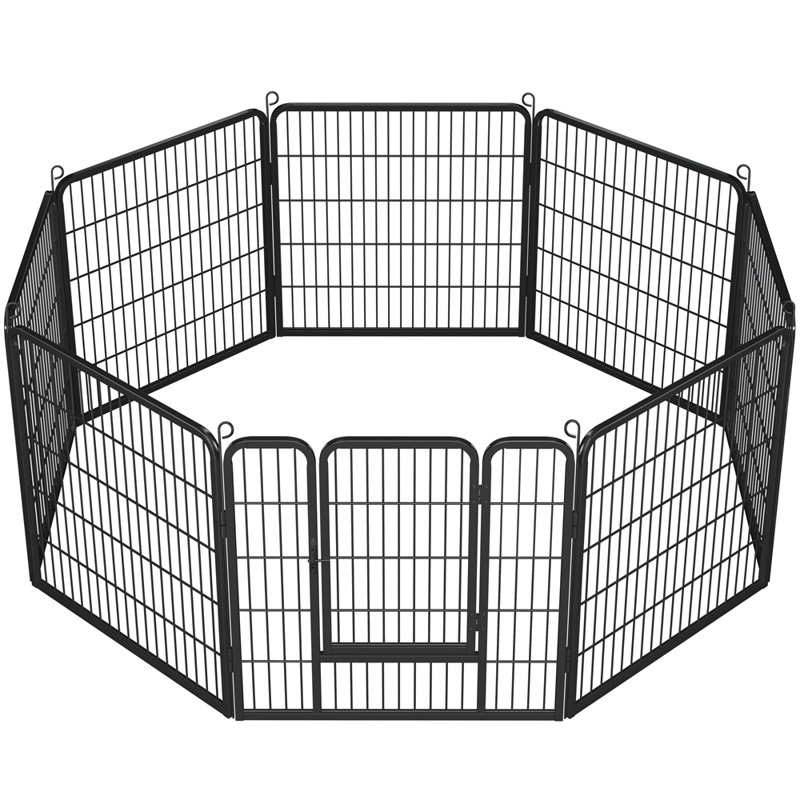 Metal Exercise Pen With Door, 8 pcsca 80 x 80 cm