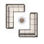 Ensemble de canapé modulaire 5 pièces avec coussins-97783020-97783019