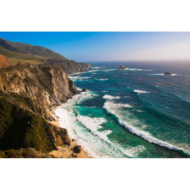 Beautiful Coastline - Wrapped Canvas Print, 51cm H x 76cm W x 3.8cm D