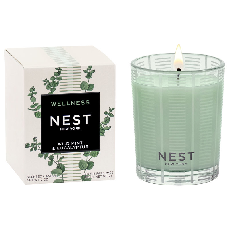 Wild Mint & Eucalyptus Votive Candle, Votive