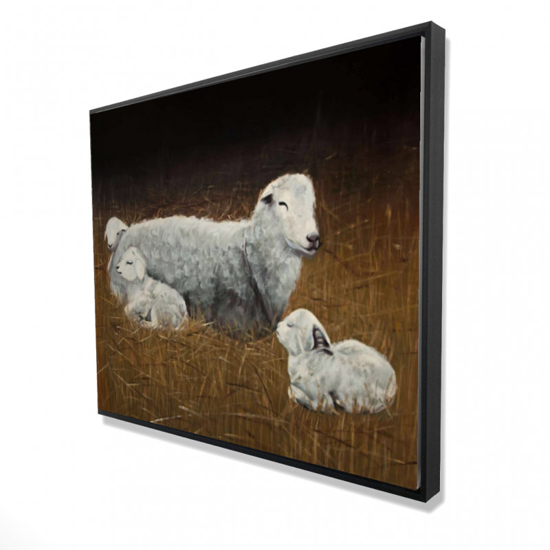 " Sheep And Lambs "